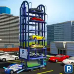 Multi Level Car Parking Crane Driving Simulator 3D App Support