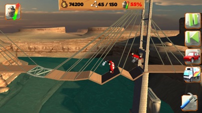 Bridge Constructor Playground のスクリーンショット