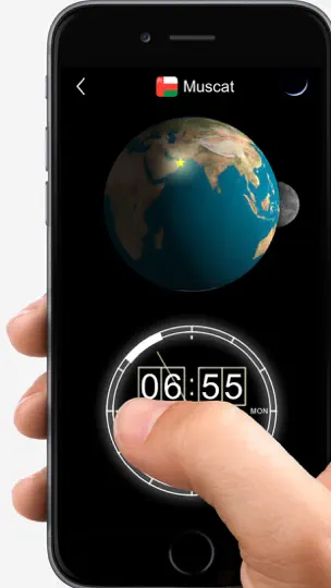 Capture d'écran de World Clock - Horloge Mondiale sur iPhone 1