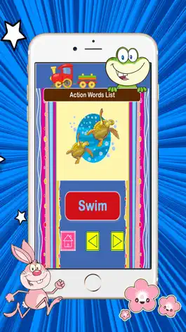 Game screenshot Action Verbs: Английский для детей свободных apk