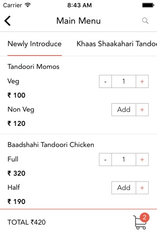 La Kababiyaa Order Online screenshot 3