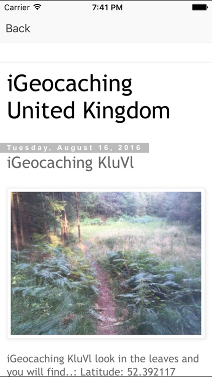 iGeocaching United Kingdom