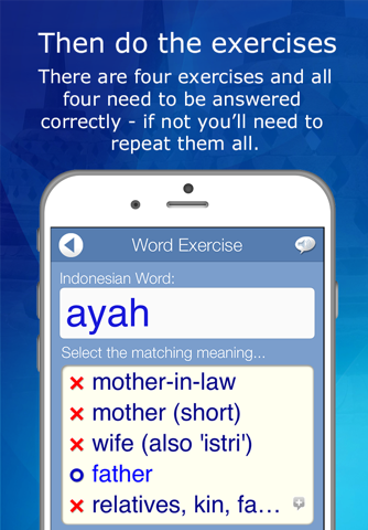 Learn Indonesian Audio FlashCards screenshot 4