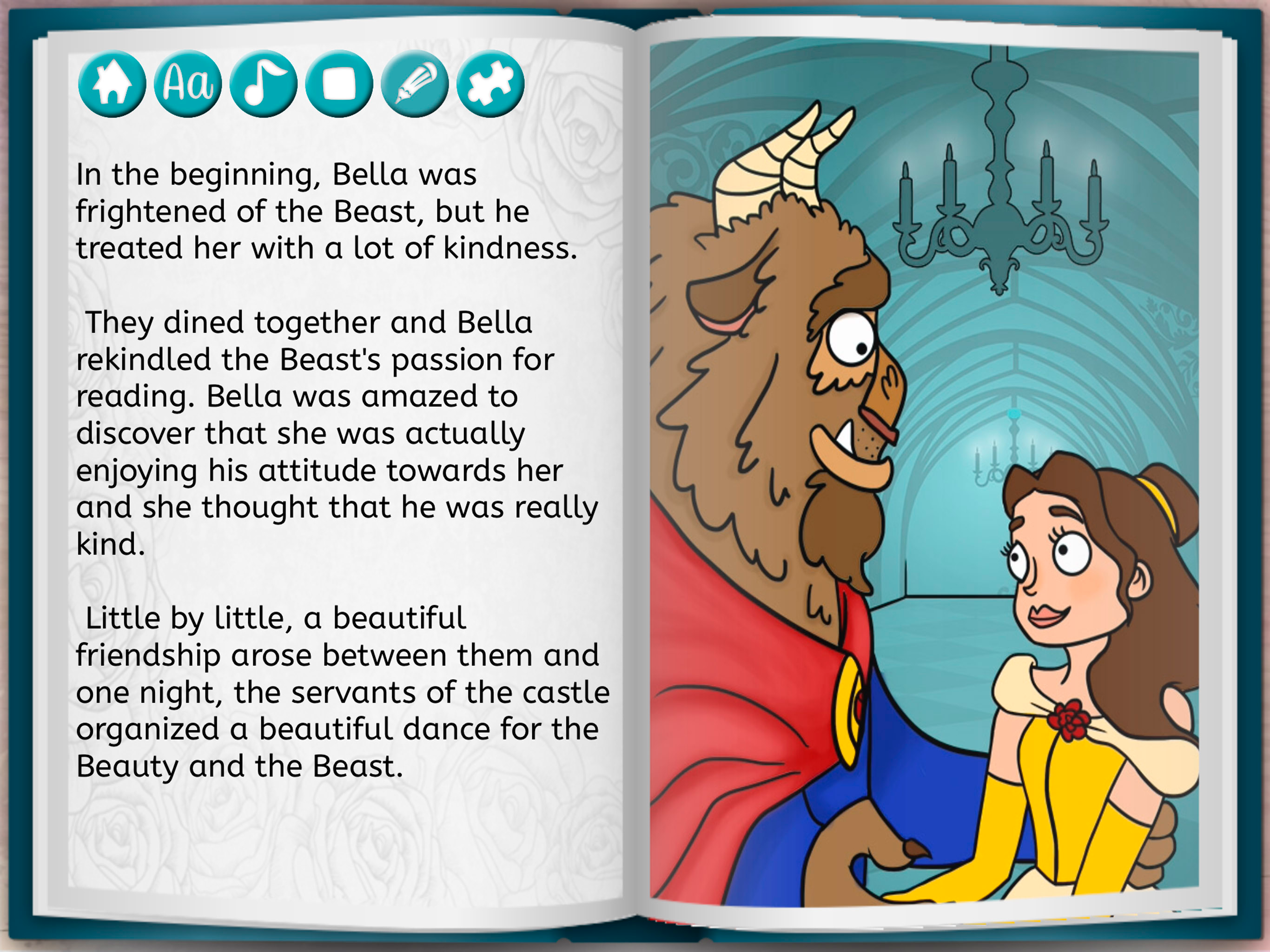 Beauty and the Beast tale