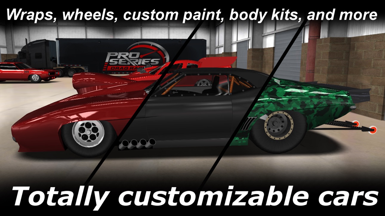 Pro Series Drag Racing Hack screenshot 1 - iOS game interface