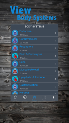 Lab Values Reference Guide screenshot 1