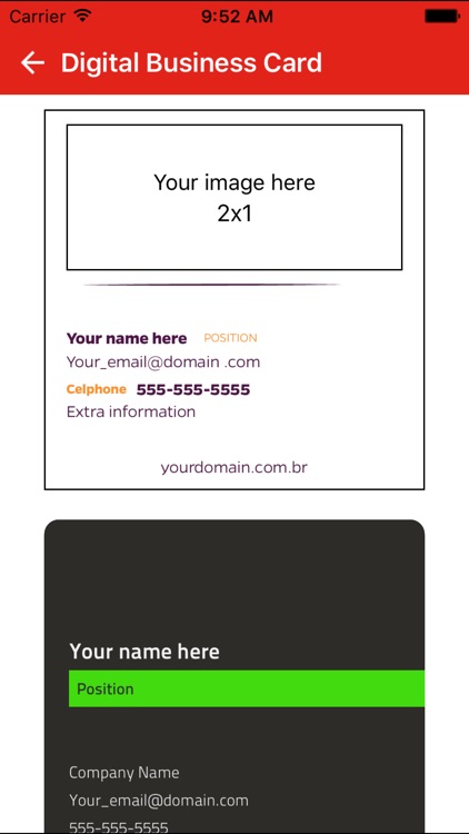 Digital Business Card