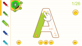 ABC Tracing : Dragon For Kids screenshot