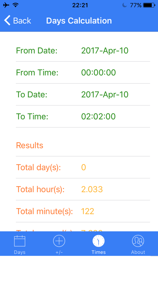 #5. Day Calculator Elite (iOS) By: Chuk Fong Ng