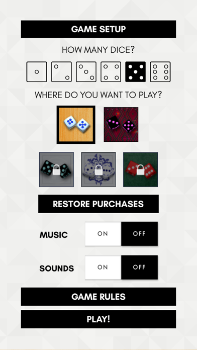 DiceKing™ iPhone screenshot 2 - Sports app