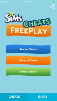 cheats for the sims freeplay + iphone screenshot 1