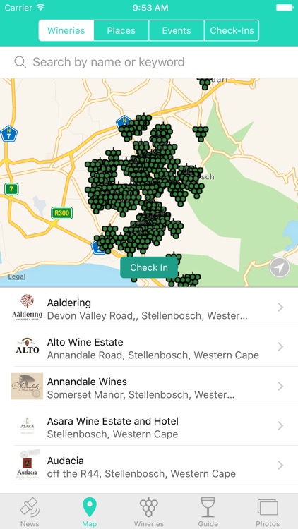 Stellenbosch Wine Routes