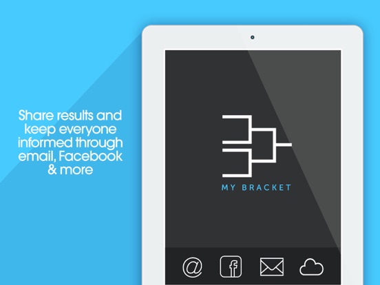 My Bracket + Tournament Manager for Amateur Sports iPad screenshot 4 - Sports app