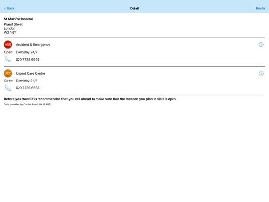 Screenshot #5 pour Find Emergency Medical Help UK