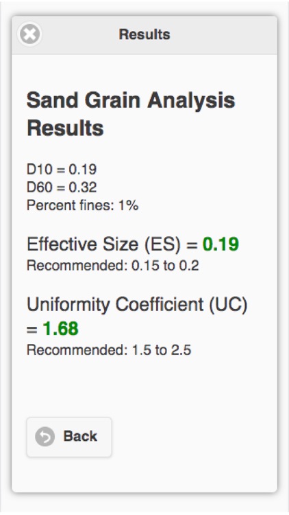 Biosand Filter Sand (BSF)