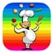 Free Coloring Book Page Game Restaurant Cooking
