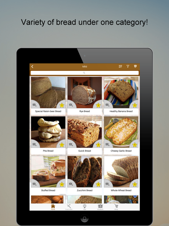 Screenshot #6 pour Bread Recipes SMART Cookbook
