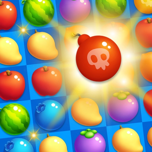 Fruits Crush Legend Delicious Sweetest Match 3 iOS App