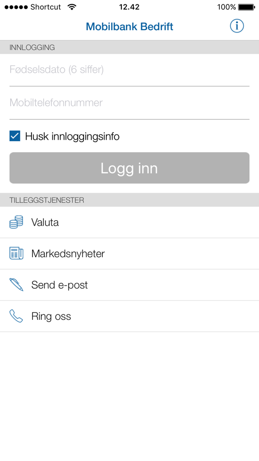 Nordea Mobilbank Bedrift - 1.0.4 - (iOS)