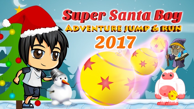 Super Santa Boy Adventure Jump and Run