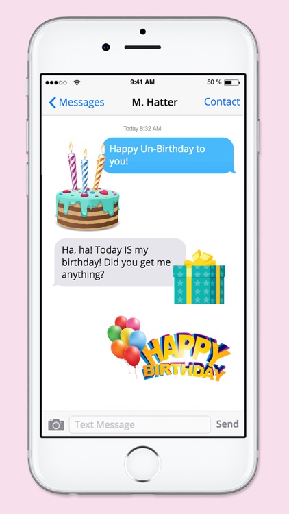 Happy Birthday Party Sticker Pack