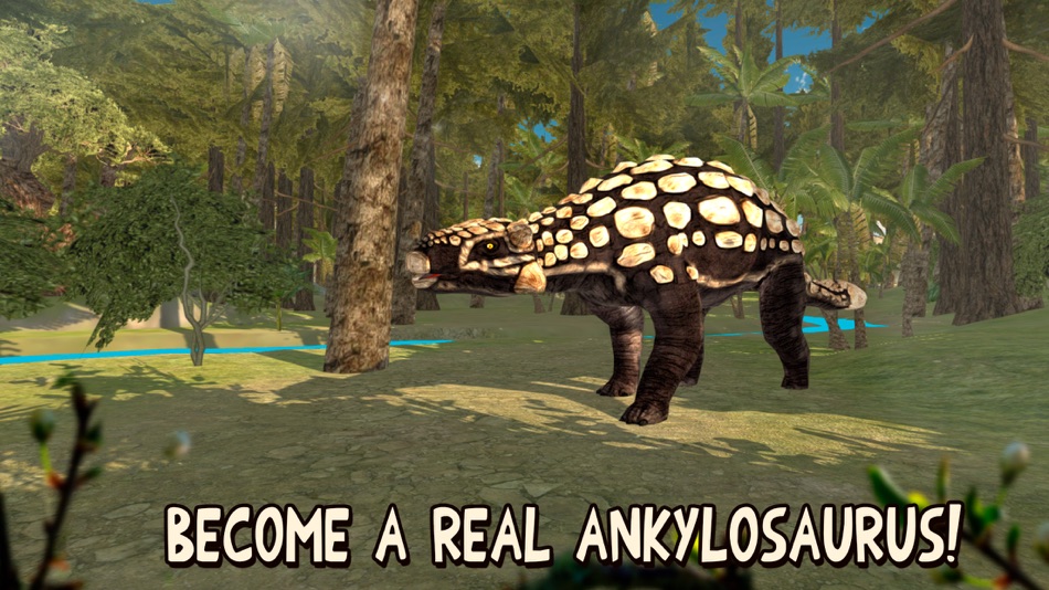 #1. Jurassic Dino Ankylosaurus Simulator 3D (iOS) 由: Tayga Games OOO