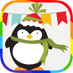 Penguin Memory Matching Kids and Toddler Games app icon