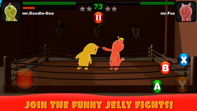 Superhero Wrestling: Jelly Match Full Screenshot 1
