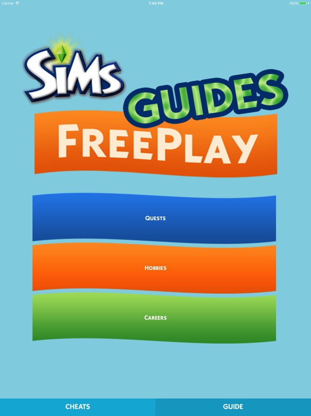 The Sims FreePlay, Logopedia