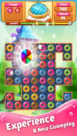 Game screenshot Пончик Доменная легенда - вкусный вкусный матч 3 hack