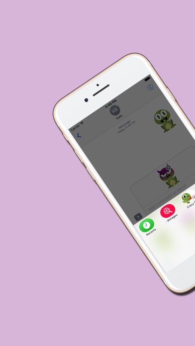 Crazy Frog : Emojis & Stickersのスクリーンショット1 Crazy Frog : Emojis & Stickersのスクリーンショット1