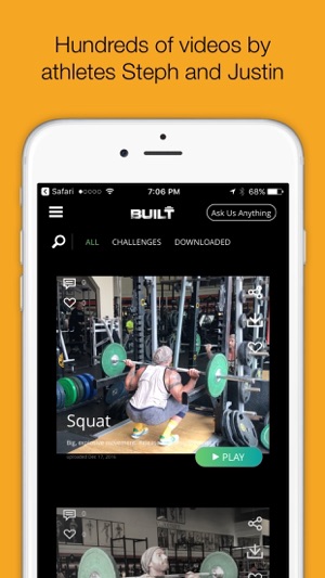 IAMBUILT - training workout challenges & more(圖1)-速報App