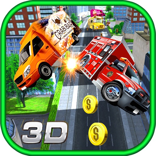 3D Ninja Subway Road Run - Traffic Racing Games icon