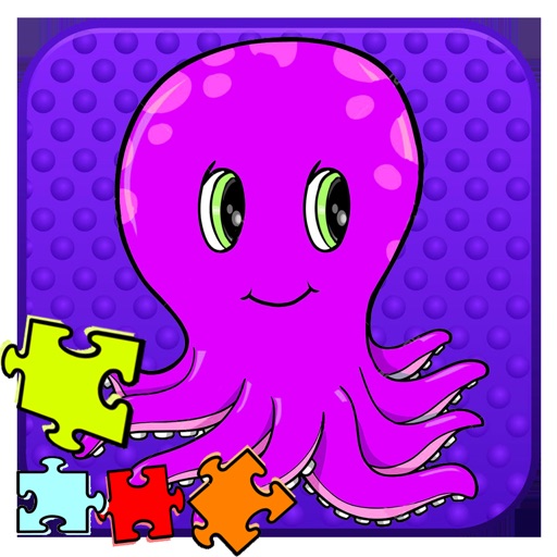 Ocean Animals Coloring Book - Paint for Kids Icon
