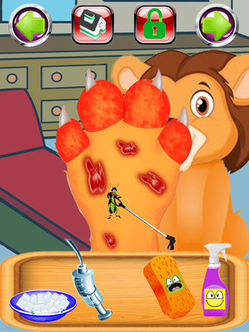 Screenshot #5 pour peu fou Pet Foot Doctor Jeux