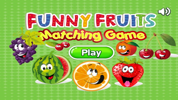 Fruits Matching Remember Game Preschool Matching
