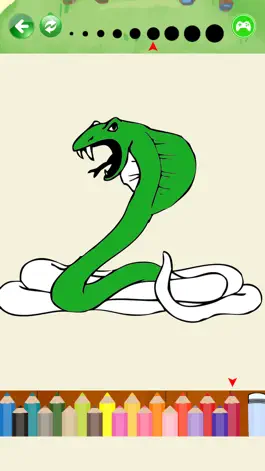 Game screenshot Snake drawings Coloring books For Kids hack