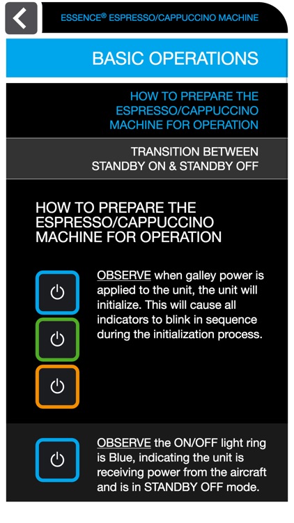 Essence Operation Manuals