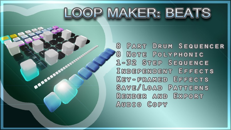 LoopMaker:BEATS Drum & Percussion Looper with MIDI
