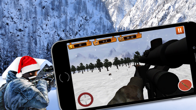 Deer Hunting Christmas Hunter: Stag Sniper Hunting(圖4)-速報App