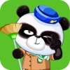 熊猫博士清理飞机-早教儿童游戏