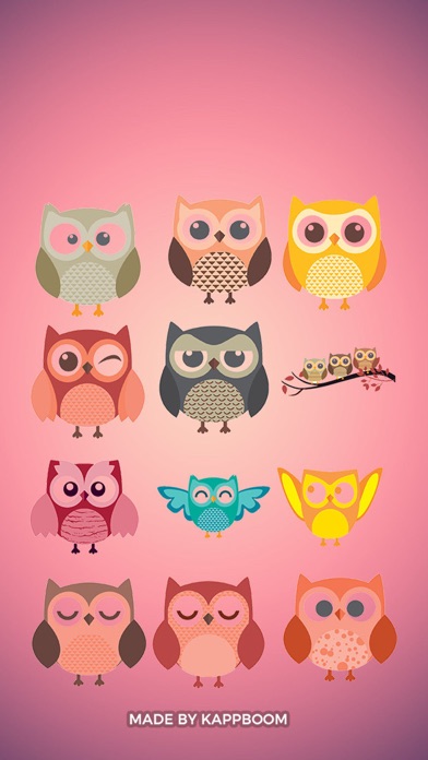 Screenshot #1 pour Cute Cartoon Owl
