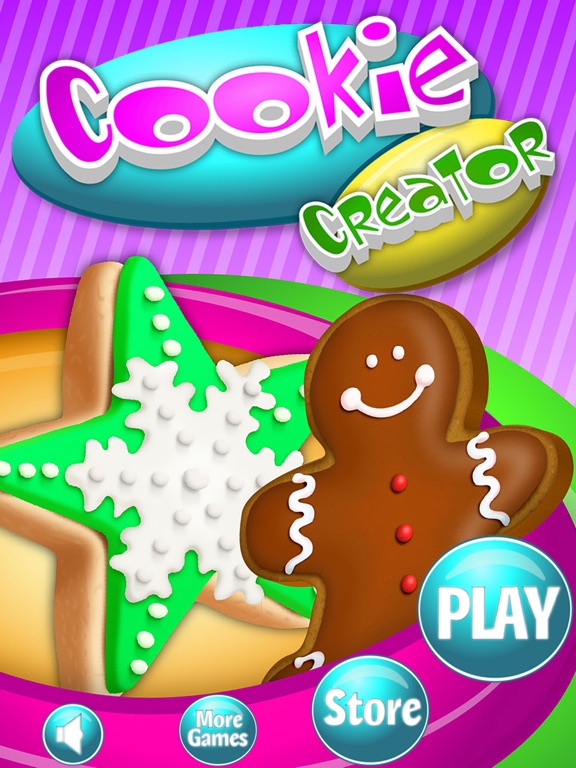 Screenshot #1 for Cookie Creator - Kids Food & Cooking Salon Games