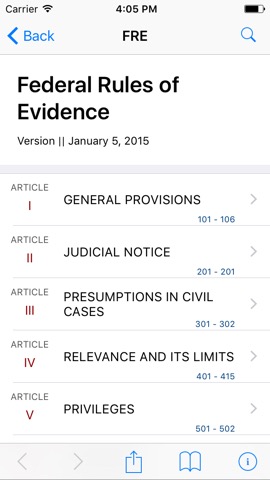 Federal Rules of Evidence (LawStack's FRE)のおすすめ画像1