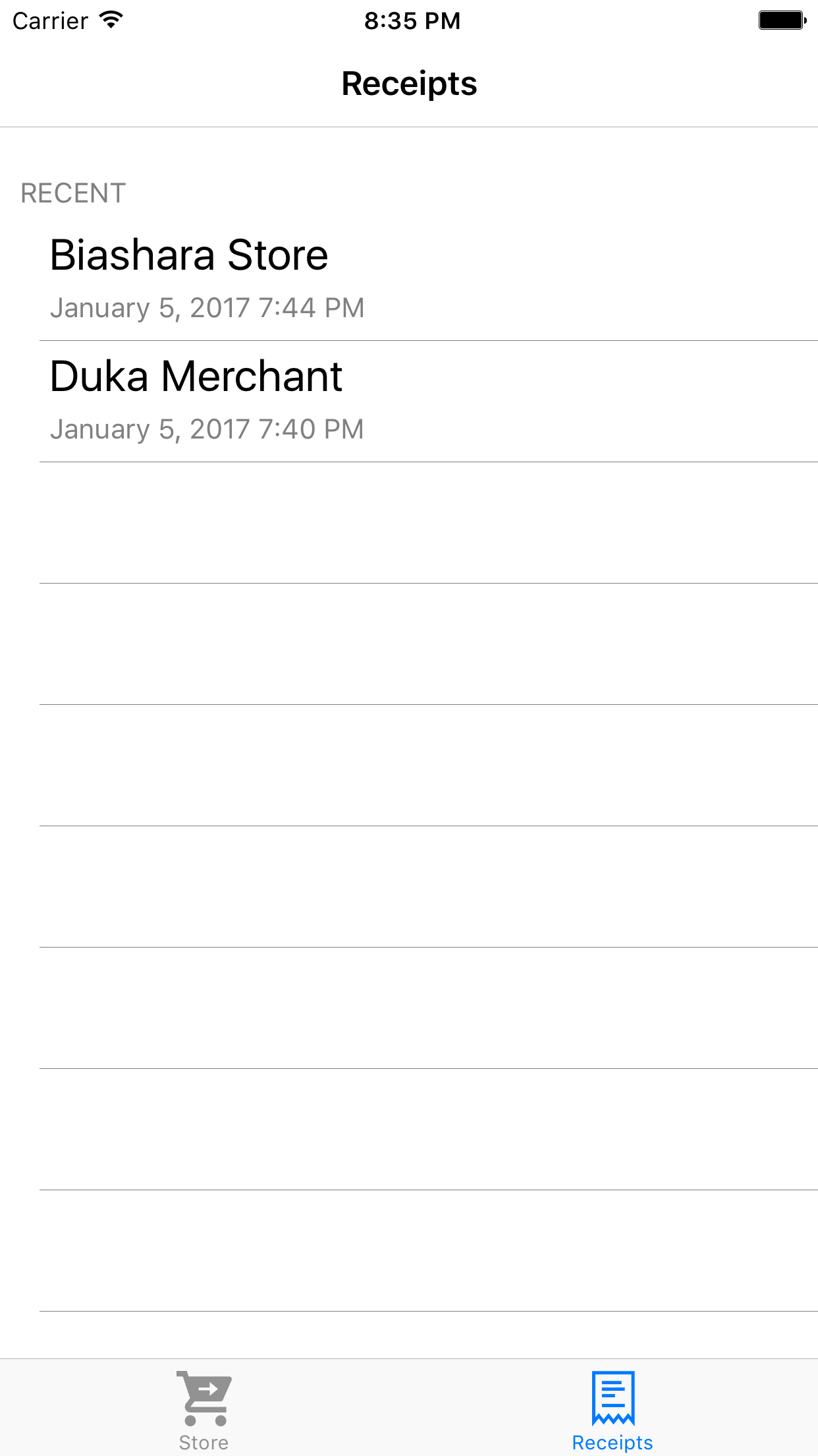 Green Receipt - paperless receipts screenshot 4