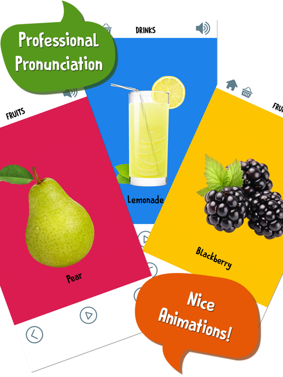 Screenshot #6 pour First Words for Baby: Foods