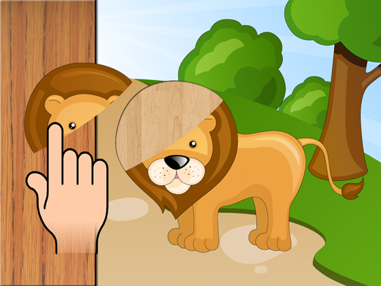 Easy Animal Puzzles for Toddlers and Kids iPad screenshot
