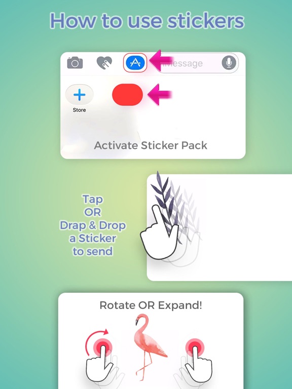Screenshot #6 pour Watercolors Love and Flamingos