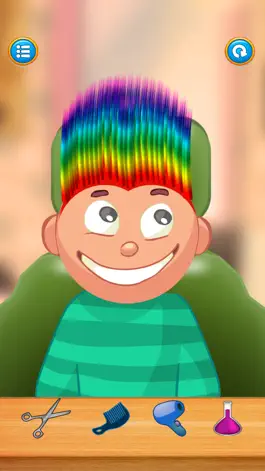 Game screenshot Child game / rainbow hair cut mod apk