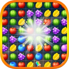 Activities of Fruits Drop Match 3 Game